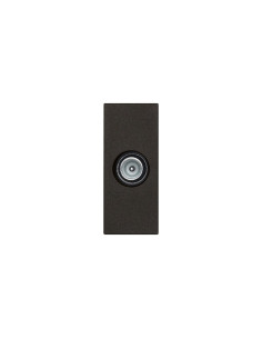 VIMAR 30300.10G TV-RD-SAT Преходна розетка Male Linea, 1M, Black, - Цена | LEDs4economy 2