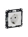 Legrand 753121  Контакт шуко 2P + E автоматични терминали - 16 A 250 V Valena life Бяло - 753121 - 2