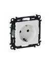 Legrand 753125  Контакт шуко 2P + E - винтови клеми - 16 A 250 V Valena life Бяло - 753125 - 2
