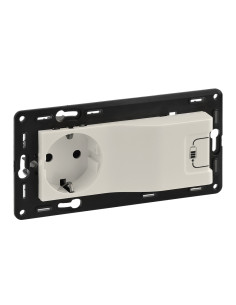 Legrand 753210 Комбиниран контакт 2P+E/USB 1500mA Valena life крем - до изчерпване - 753210 - Цена | LEDs4economy