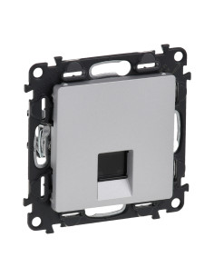 Legrand 753346 Компютърна розетка 1xRJ45 Cat.6 STP без рамка Valena life алуминий - 753346 - Цена | LEDs4economy