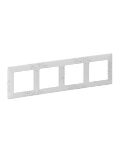 Legrand 754124 Рамка 4 х Valena life Фигурал - 754124 - Цена | LEDs4economy