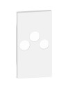 BTICINO KW26M2 Лицев панел за TV розетка, за K4210M2D, бял 2M  Living now - KW26M2 - 2