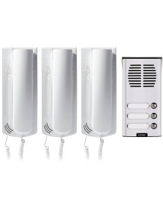 VIMAR K62K0.03 Аудио домофонен кит Sound system за три абоната - Цена | LEDs4economy 2