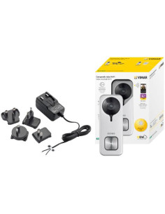 VIMAR K40960 Комплект за Wi-Fi видео звънец, щепсел мултистандарт, с изход 24 Vdc - Цена | LEDs4economy