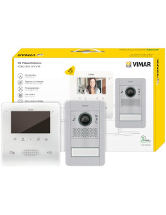 VIMAR K7559G.01 Еднофамилен видеодомофонен комплект, 4,3" hands-free цветен LCD дисплей, - Цена | LEDs4economy 2