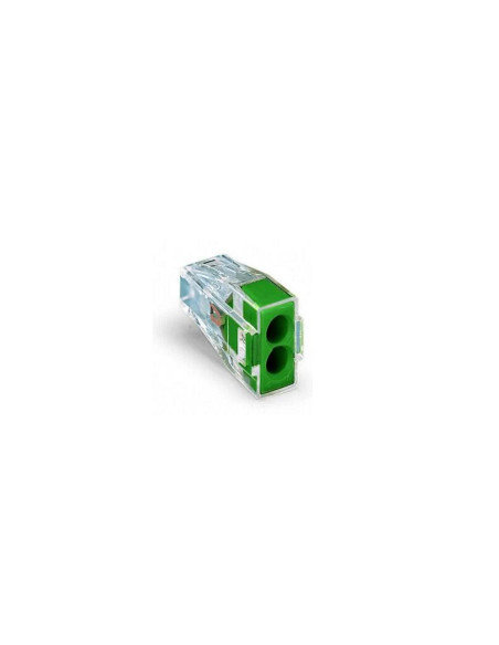 773-112 Кл. двойка зелена /0.75-2.50/ - 100 кутия Wago