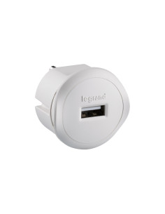 Legrand 050680 USB Адаптор за директно зареждане 5V - 1.5 A, Бял - 050680. - Цена | LEDs4economy