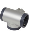 Legrand 050664  Разклонител щепсел 3х2P+E, немски стандарт, Сив/Черен - 050664 - 2