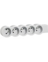 Legrand 050060  Разклонител 5x2P+ E,16A, IP20, френски стандарт, Бял - 050060 - 2