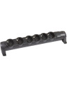 Legrand 694610  Разклонител 6х2P+E без кабел, немски стандарт, Черен - 694610 - 2