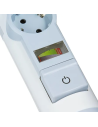 Legrand 694643  Разклонител 4х2P+E, с кабел 3 м, с индикатор за консумацията, Бял - 694643 - 2