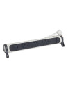 Legrand 694526  Разклонител PRE, шуко, 6X2P+E,с индикация за мощността и защита,1,5м. кабел,бяло/сиво - 694526