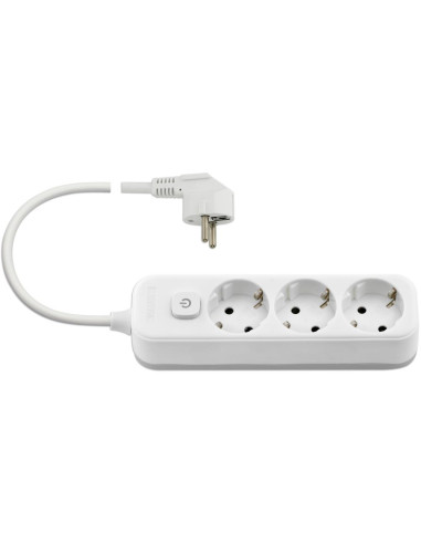 VIMAR 00493.L.B Multi-outlet 3Schuko+switch 3m white  | 