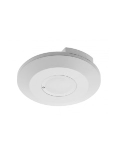 GTV AE-CM3M00-00 CM-3 MINI Микровълнов датчик движ. ф115/24, max.2000W, LED, 360*, R8m, IP20 бял - Цена | LEDs4economy 2