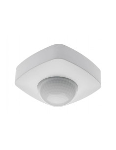 GTV CR-CO1000-00 CO-1 Датчик движ. и присъствие, max.2000W, LED, 360*, Max 20m, IP20 бял - Цена | LEDs4economy
