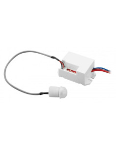 GTV CR-CR7000-00 CR-7 Датчик движение с външен IR сензор, max.800W, LED, 360*, 6m, IP20 бял - Цена | LEDs4economy 2