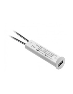 GTV AE-WBBUNI-10DIM Безконтактен превключвател, 12-24V DC max.24W/12 V, 48W/24V, опция димиране,бял - Цена | LEDs4economy