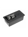 GTV AE-PB1SAVAP-20 AVARO PLUS Pop-up контакт за вгражд., 1x Schuko, USB, кабел 1,5 м, черен  - 2