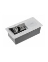 GTV AE-PB1SAVAP-53 AVARO PLUS Pop-up контакт за вгражд., 1x Schuko, USB, кабел 1,5 м, сребрист 