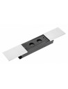 GTV AE-PB2SPRES-10 PRESTINO контакт за вгражд., 2x Schuko, USB, RJ45, HDMI, кабел 1,5 м, бял 