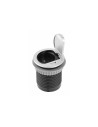 GTV AE-BPW1S1UCH-53 MINI контакт за вгражд., 1х Schuko, USB5V/2,4A, капак, кабел 1,9 м, сребрист  - 2
