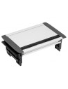 GTV AE-PBC3GS2U-53BKS LETTERBOX Pop-up контакт за вгражд.,3х Schuko,2xUSB,без корпус,капак,сребрист  - 2