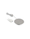 GTV AE-ZLADLUX-40 Индуктивно зарядно у-во ф74, настолно, с захр.220-240VAC/5VDC, max.2A, хром 