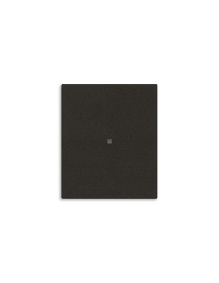 31000A.2G Лицев панел Linea, с подсветка, 2М, за аксиален механизъм, Black, Vimar