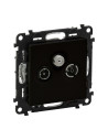 Legrand 756364  TV-R-SAT розетка Valena life Черен мат - 756364 - 2