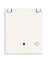 VIMAR 30208.CB Контакт SICURY Schuko с капак Linea 2P+E 16A 2М, White, 