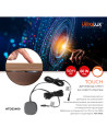 ULTRALUX TOUCH ДИМИРАЩ КЛЮЧ ЗА СКРИТ МОНТАЖ, ON/OFF/ДИМИРАНЕ 60W, 12/24 V DC, IP20 - HTDS2460 - 2