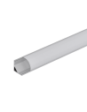 ULTRALUX АЛУМИНИЕВ ПРОФИЛ ЗА LED ЛЕНТА, ЗА ОТКРИТ МОНТАЖ, ЪГЛОВ, 3М - APK304