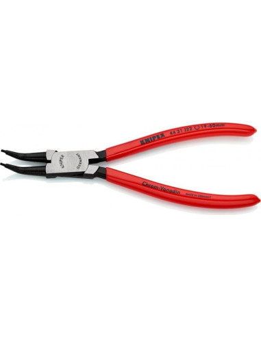 Knipex Зегер клещи под ъгъл 45, полирани, Ø19-60мм, червена 