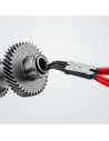 Knipex Зегер клещи под ъгъл 45°, полирани, Ø19-60мм, червена ръкохватка 180мм,  - K4431J22 - 5