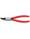 Knipex Зегер клещи под ъгъл 45°, полирани, Ø19-60мм, червена ръкохватка 180мм,  - K4431J22 - 6