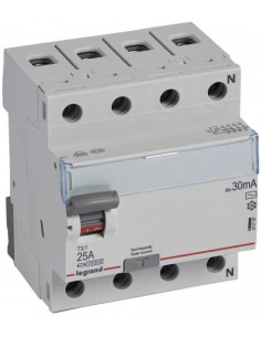 Legrand ДТЗ 4P 25А 30mА серия TX3 ID тип AC - 411707 - Цена | LEDs4economy