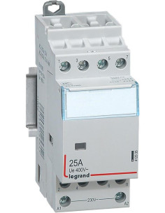 Legrand Модулен контактор CX3, 25А 4NO 220V 2 модула - 412535 - Цена | LEDs4economy