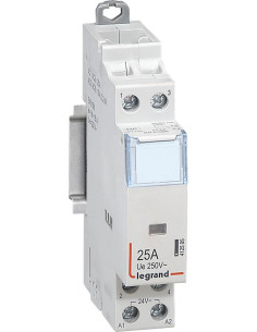 Legrand Модулен контактор CX3, 25А 2NO 24Vac 1 модул - 412505 - Цена | LEDs4economy