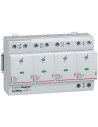 Legrand Катоден отводител тип 1+2 SPD 25kA 350V 3P+N с индикация - 412283 - Цена | LEDs4economy