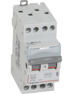 Legrand Товаров прекъсвач /шалтер/ DX3-IS 32A 4P 2 мод. - 406479 - Цена | LEDs4economy
