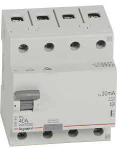Legrand ДТЗ 4P 40A 30mА серия RX3 ID тип AC - 402063 - Цена | LEDs4economy