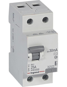 Legrand ДТЗ 2P 25А 30mА серия RX3 ID тип AC - 402024 - Цена | LEDs4economy