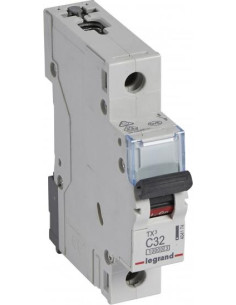 Legrand Автоматичен прекъсвач TX3 1P 32A крива С 10kA - 404174 - Цена | LEDs4economy
