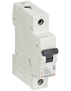 Legrand Автоматичен прекъсвач RX3 1P 32A крива В 6kA - 419139 - Цена | LEDs4economy