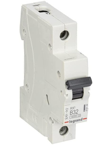 Legrand Автоматичен прекъсвач RX3 1P 32A крива В 6kA  - 419139 