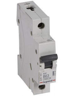 Legrand Автоматичен прекъсвач RX3 1P 63A крива В 6kA - 419142 - Цена | LEDs4economy