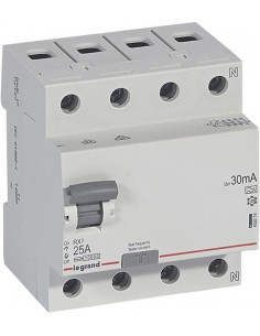 Legrand ДТЗ 4P 25А 30mА серия RX3 ID тип A - 402074 - Цена | LEDs4economy