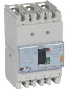 Legrand Автомат DPX3 160 TM 3P 125A 25кA регулируем (In x 0.8...1) - 420046 - Цена | LEDs4economy