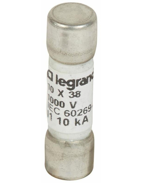 Стопяем цилиндричен предпазител тип gPV 15A 10.3x38мм Legrand